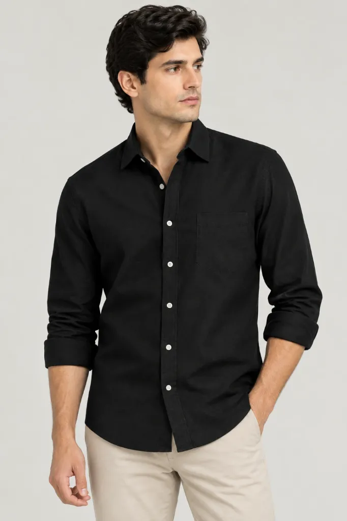 OXFORD Black Shirt (M)